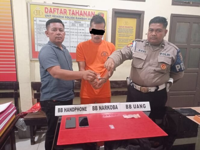 
					Transaksi Gagal di Tengah Kebun: Pemuda Pembawa Sabu Diciduk Polsek Rambah Hilir