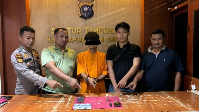 
					Polsek Tambusai Tangkap Pengedar Narkoba di Sungai Juragi Batang Kumu