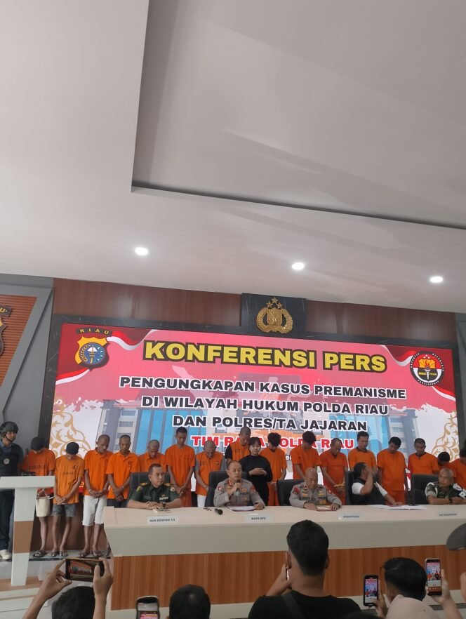 
					Sapu Bersih Aksi Premanisme: Polda Riau dan Jajaran Polresta Ungkap Puluhan Kasus dalam Operasi Serentak