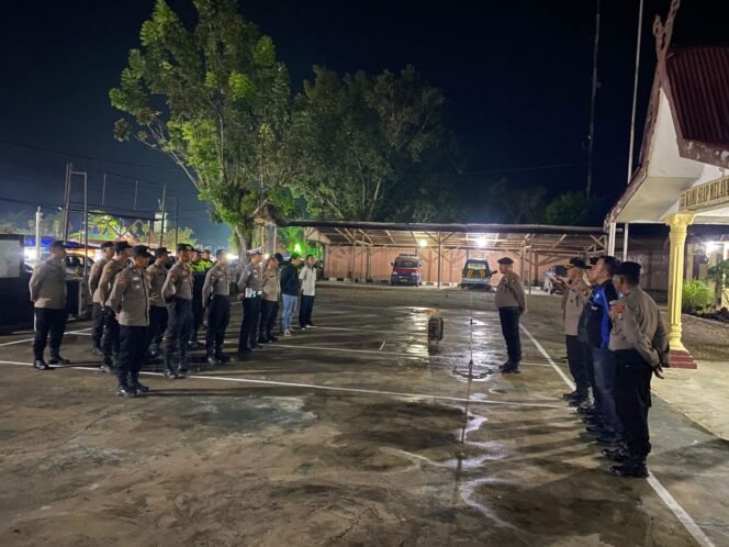 
					Polres Kuansing Laksanakan KRYD Untuk Ciptakan Kamtibmas yang Kondusif di Teluk Kuantan