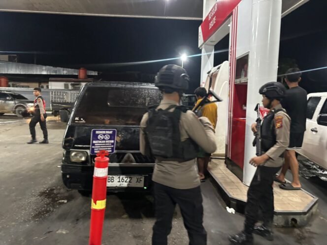 
					Patroli Tim RAGA Polres Kuansing Ciptakan Situasi Aman dan Kondusif Kota Taluk Kuantan