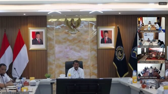 
					Lapas Pekanbaru Ikuti Rapat Anev Pembinaan Kinerja Penyelenggaraan Pemasyarakatan