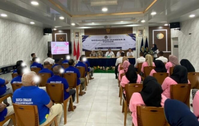 
					Peduli Kesehatan, Yayasan Binaan Kanker Nusantara Sosialisasikan Kanker & Tumor di Lapas Pasir Pangarayan.