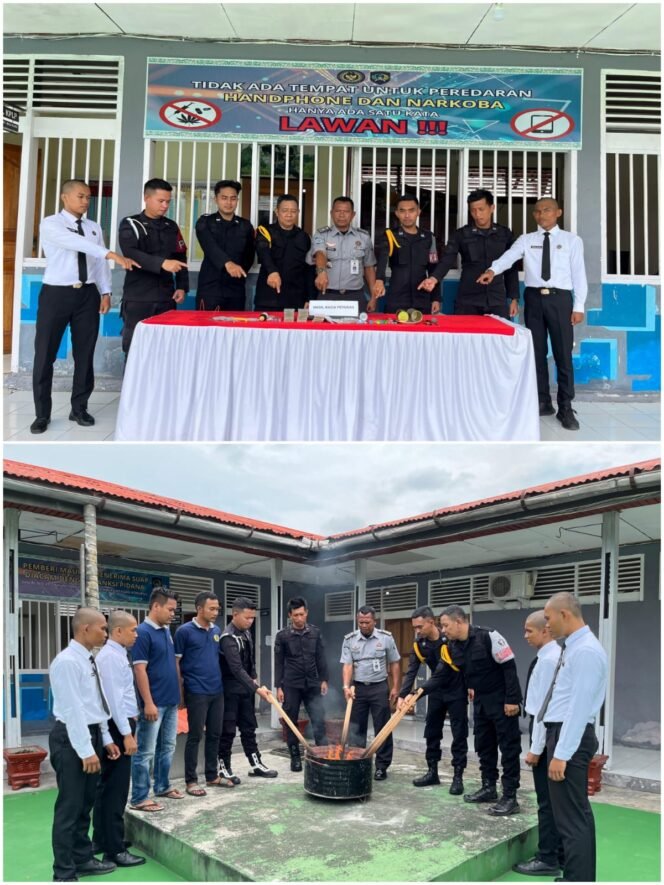 
					Cegah Gangguan Kamtib, Lapas Selatpanjang Geledah Kamar Hunian dan Lakukan Test Urine Acak Kepada Petugas dan WBP.