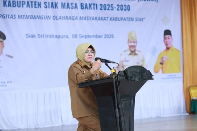 
					Bupati Afni Minta KORMI Siak Hidupkan Olahraga Masyarakat Lewat Rumah Rakyat