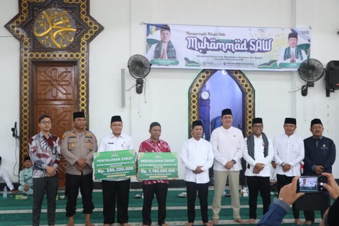 
					Momentum Maulid Nabi, Polres Kuansing Perkuat Ukhuwah dan Kebersamaan.