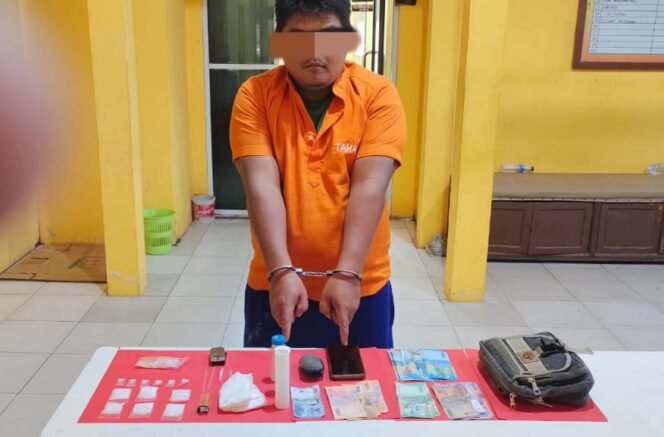 
					Sikat Habis! Polsek Tapung Hilir Lumpuhkan Peredaran Narkoba di Kota Garo