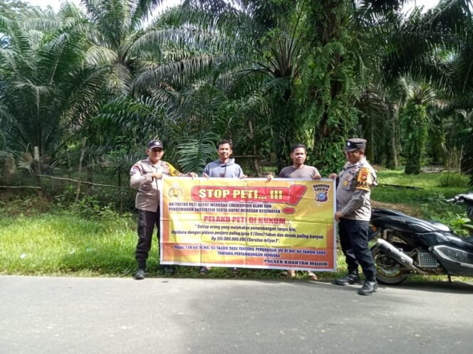 
					Cegah Kerusakan Lingkungan, Polres Kuansing Perkuat Sosialisasi Larangan PETI.