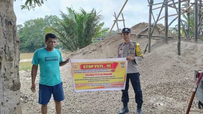 
					Kapolres Kuansing Ingatkan Warga: Hentikan PETI, Jaga Alam untuk Generasi Mendatang.