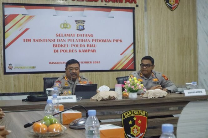 
					Kapolres Kampar Sambut Hangat Tim Bidkeu Polda Riau, Asistensi PIPK Polri Tingkatkan Akuntabilitas Keuangan!