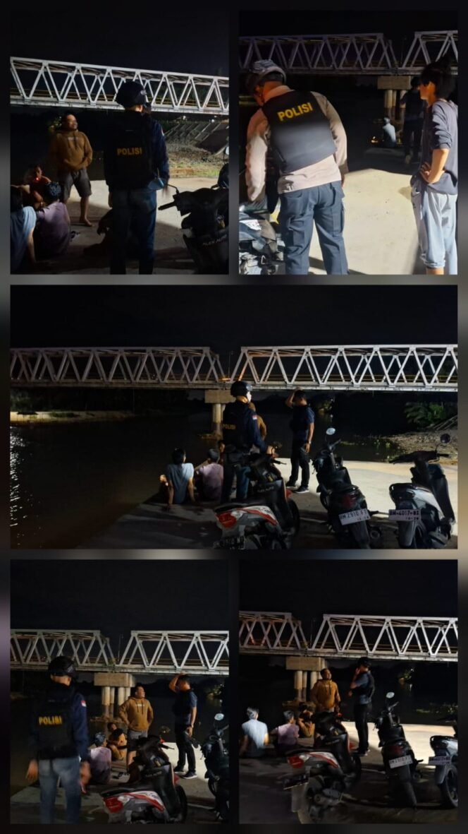 
					Tim Raga Res Kampar Jamin Keamanan Masyarakat, Patroli Rutin di Titik Rawan Gangguan Kamtibmas.