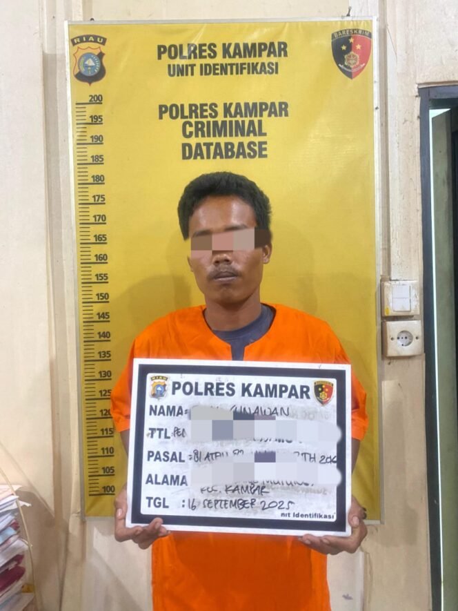 
					Unit PPA Polres Kampar Amankan Pria 28 Tahun Pelaku Pencabulan Remaja