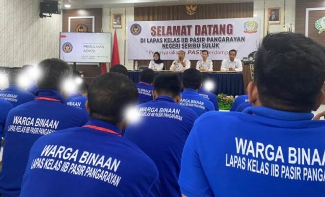 
					Lapas Pasir Pangarayan Gelar Seminar Adiksi, Warga Binaan Mantap Tinggalkan Narkoba.