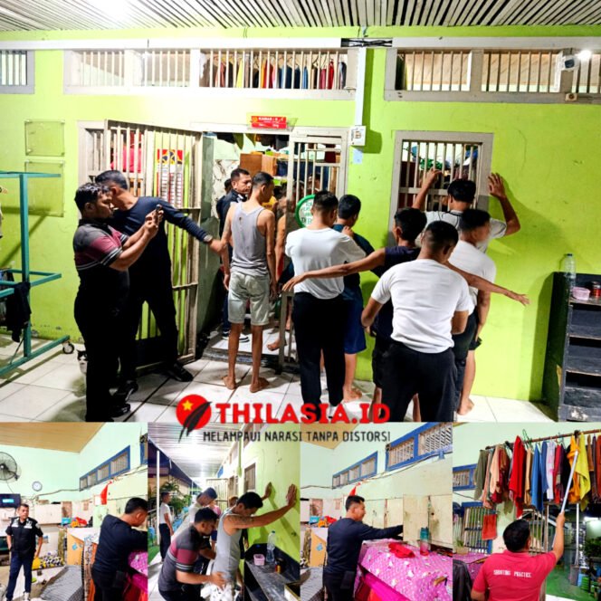 
					Lapas Kelas IIA Pekanbaru Laksanakan Razia Kamar untuk Jaga Keamanan dan Ketertiban