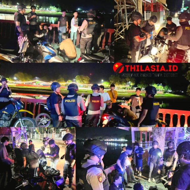 
					Tim RAGA Polres Kuansing Intensifkan Patroli, Pastikan Teluk Kuantan Tetap Kondusif.