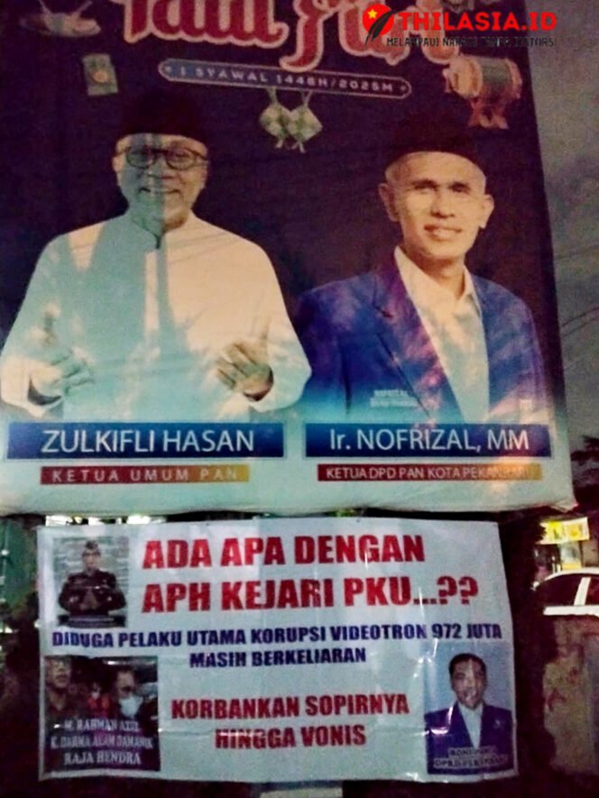 
					Supir Pribadi Jadi Tumbal Proyek, Roni Pasla Anggota DPRD Kota Pekanbaru Kunyah Duit Haram Videotron Ratusan Juta. Cep Permana Galih: Copot Kajari Pekanbaru Atau Tangkap Roni Pasla