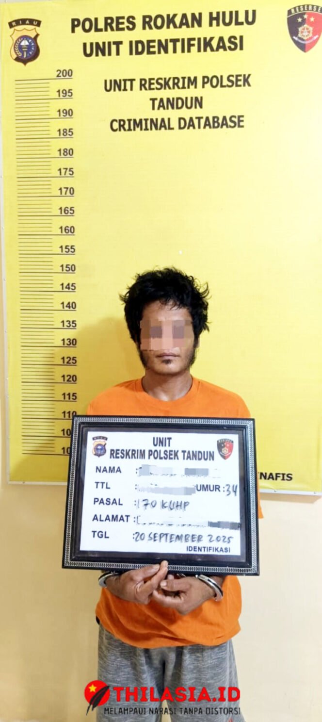 
					Polsek Tandun Ringkus Pelaku Utama Penganiayaan di Kebun Sawit