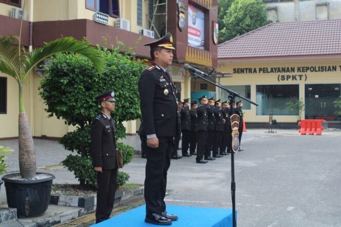 
					Polresta Pekanbaru Gelar Upacara Peringatan Hari Sumpah Pemuda ke-97 Tahun 2025