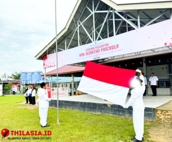 
					Hari Kesaktian Pancasila, Lapas Pasir Pangarayan Kobarkan Semangat Persatuan.