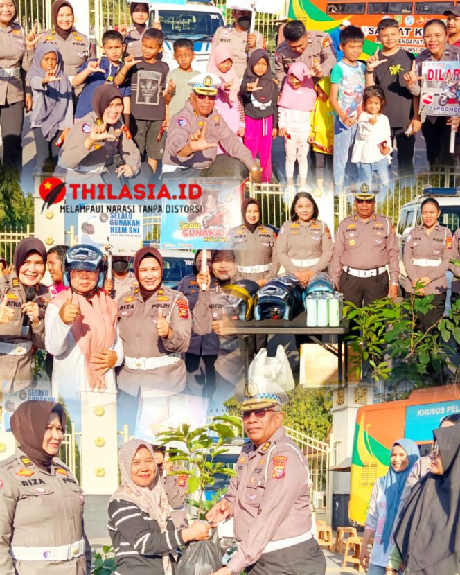 
					Tertib di Jalan, Lestari di Alam Ditlantas Polda Riau Kampanyekan Green Policing di CFD Pekanbaru