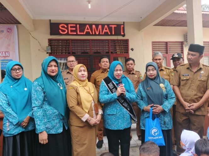 
					Wujudkan Generasi Rohul Yang Gemilang, TP PKK Bersama DKPP Rohul Laksanakan Program Gemarikan.