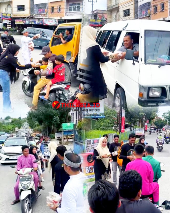 
					Jumat Berkah Jalan Imam Munandar: PGAD dan Tanjak Bertuah Salurkan 150 Paket Nasi untuk Warga