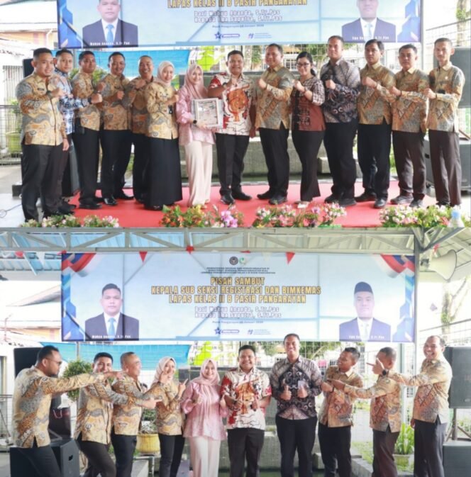 
					Gayung Bersambut, Lapas Pasir Pangarayan Gelar Pisah Sambut Kasubsi Registrasi dan Bimkemas