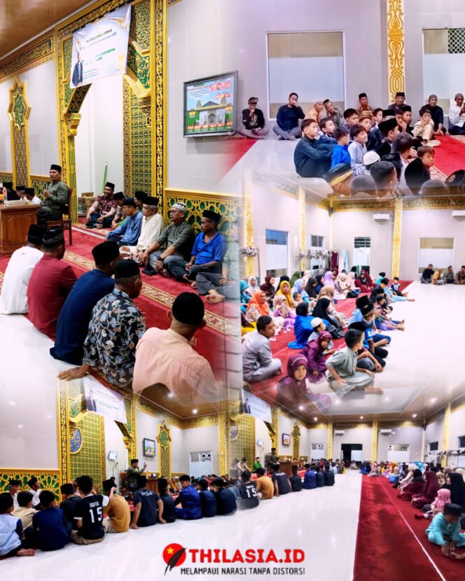 
					Momentum Isra’ Mi’raj, Yayasan Tanjak Bertuah Tebar Kepedulian di Mushola Nurul Jannah