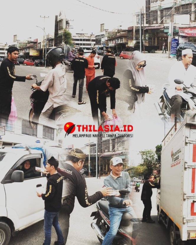 
					Saat Jumat Mengajarkan Berbagi, Yayasan Tanjak Bertuah Riau Hadir di Tengah Umat