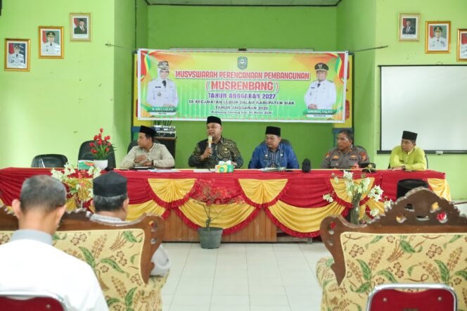 
					Wakil Bupati Siak Tegaskan Setiap Usulan Selaras dengan Program Nasional 