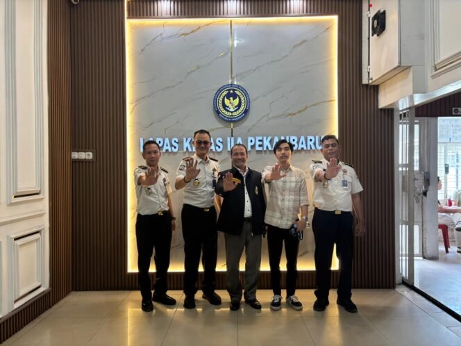 
					Perkuat Sinergi, Kalapas Pekanbaru dan Granat Riau Bahas Optimalisasi Pembinaan Warga Binaan