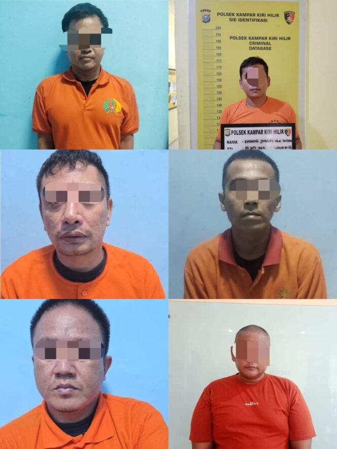 
					Terbongkar! Modus Jual Sepeda Listrik, 6 Pelaku Penipuan Dibekuk Polsek Kampar Kiri Hilir