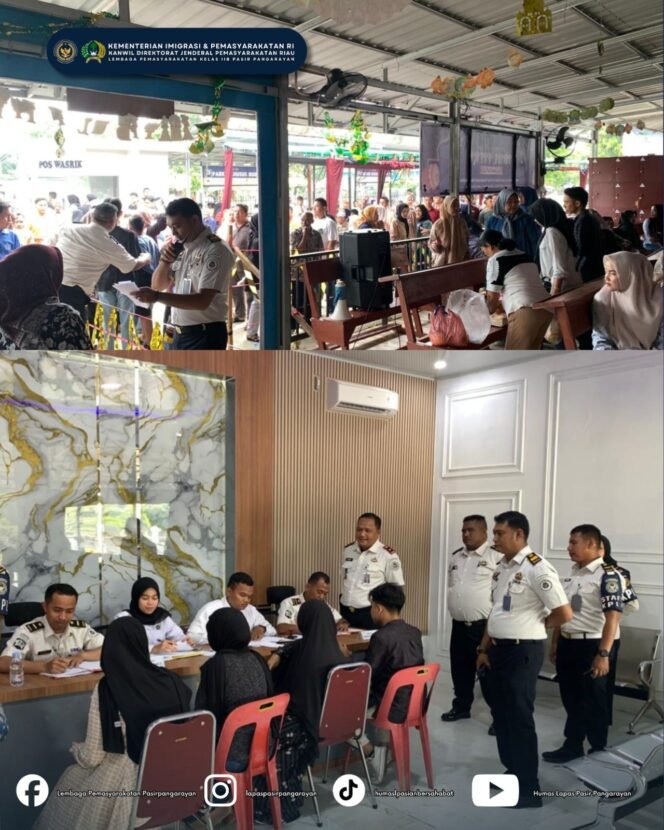 
					Hari Terakhir Layanan Kunjungan Idul Fitri 1447 H di Lapas Kelas IIB Pasir Pangaraian Berlangsung Aman dan Kondusif