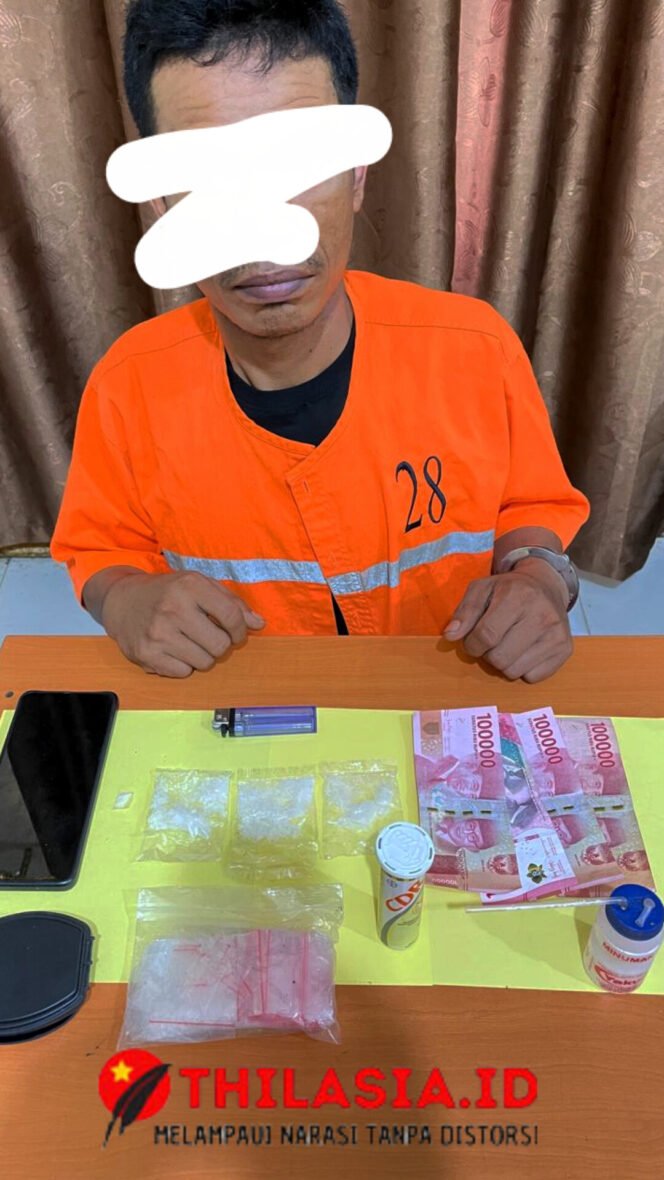 
					Amankan Satu Pengedar dengan 13,52 Gram Sabu