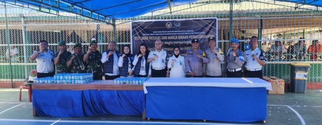 
					Tes Urine Massal HBP ke-62, Lapas Pekanbaru Tegaskan Perang Tanpa Kompromi terhadap Narkoba