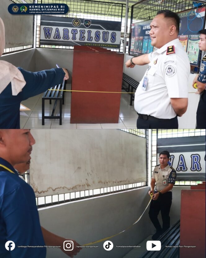 
					KPKNL Pekanbaru Survei Wartelsuspas di Lapas Pasir Pangarayan, Fokus Penilaian BMN