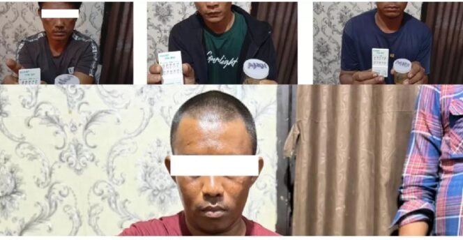 
					Penggrebekan Empat Pelaku Transaksi Barang Dalam Rumah Tak Berkutik