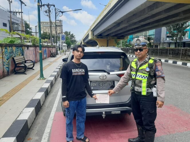 
					Satlantas Polresta Pekanbaru Tindak 105 Kendaraan Gunakan Plat Nomor Tidak Sesuai Spektek