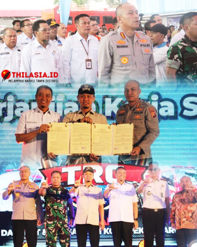 
					Polresta Pekanbaru Siap Bersinergi, Launching TRC 112 Perkuat Respons Layanan Darurat