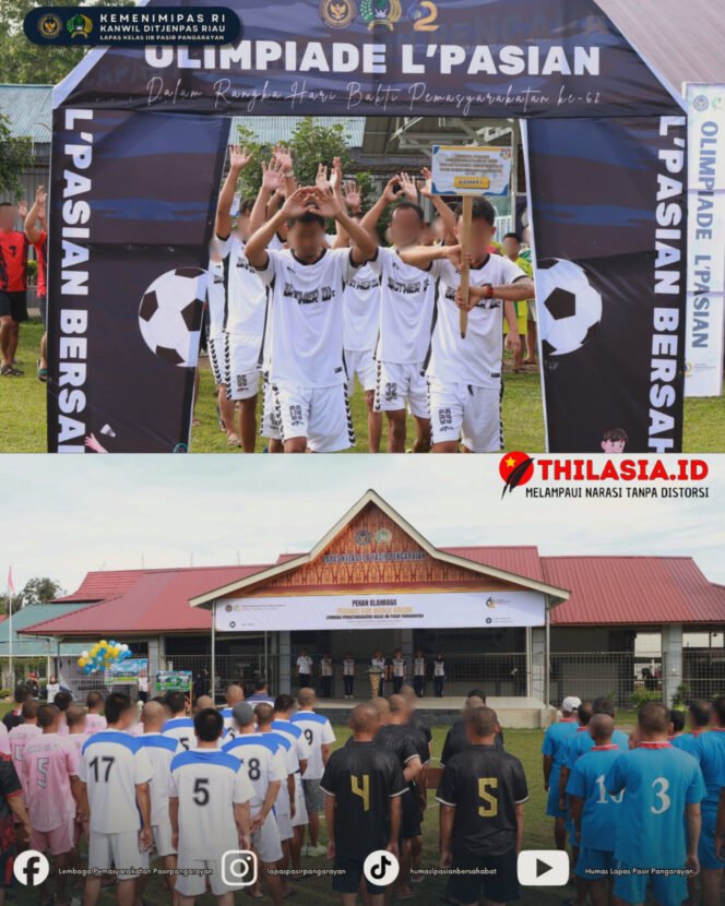 
					Semarak HBP ke-62, Lapas Pasir Pangarayan Resmi Buka Olimpiade L’Pasian 2026