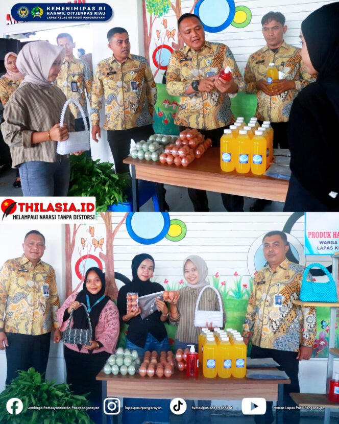 
					Dorong Kemandirian Warga Binaan, Lapas Pasir Pangarayan Pamerkan Produk Kreatif Narapidana