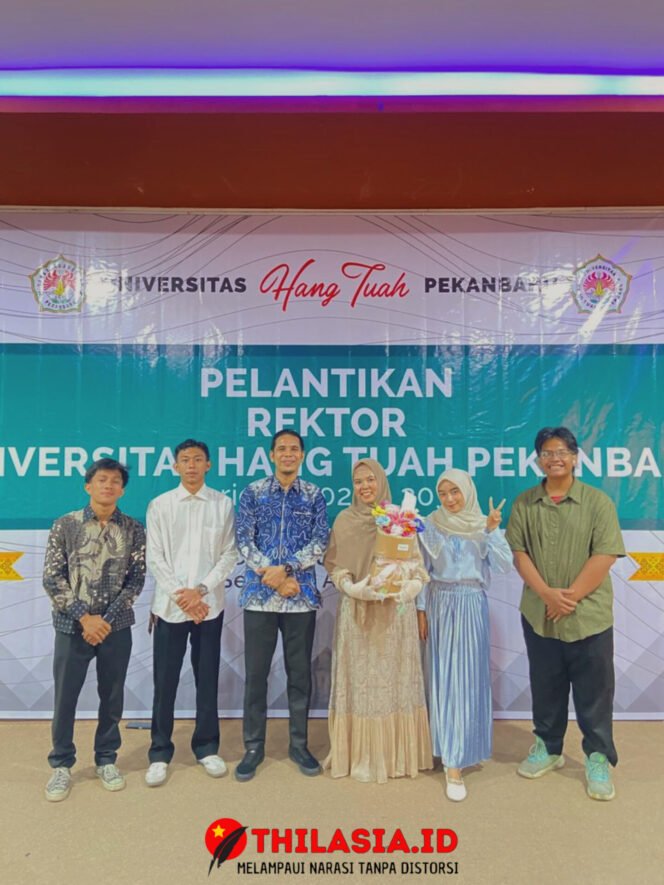 
					BEM Universitas Hang Tuah Siap Kolaborasi Bersama Rektor Baru Saat Hadiri Acara Pelantikan Periode 2026-2030