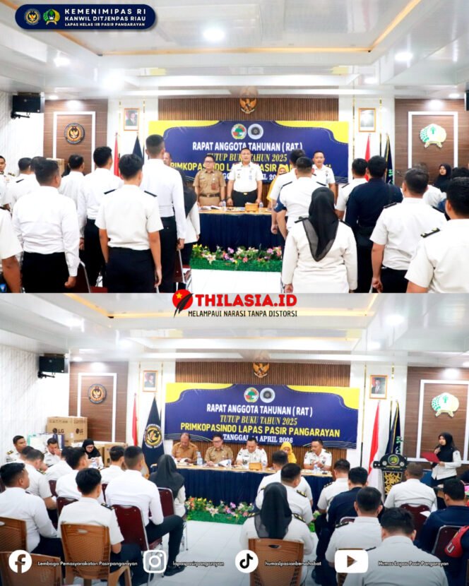 
					RAT Primkopasindo Lapas Pasir Pangarayan Digelar, Dorong Transparansi dan Lompatan Kinerja Koperasi
