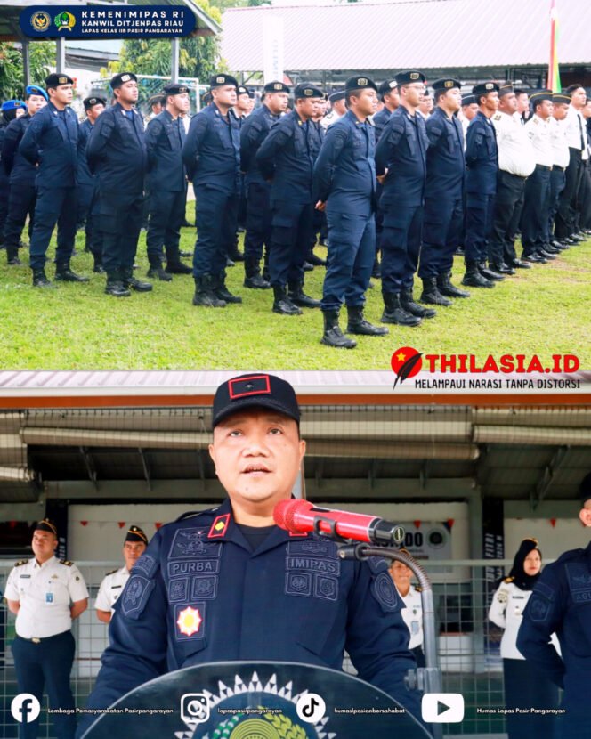 
					Lapas Pasir Pangarayan Gelar Apel Ikrar Bebas Narkoba dan HP, Warga Binaan Turut Berkomitmen