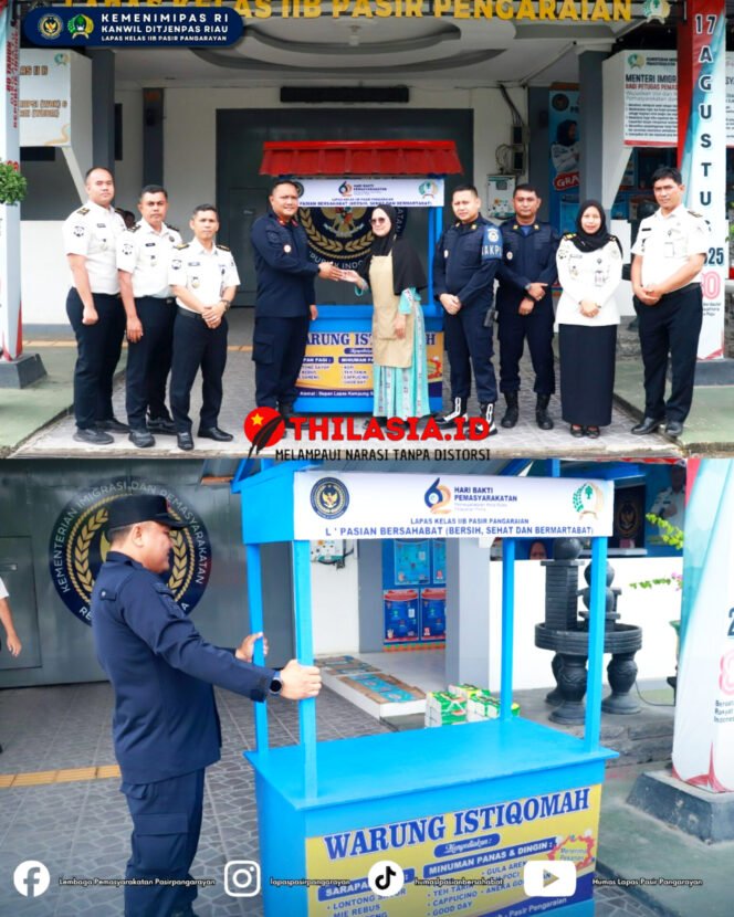 
					HBP ke-62, Lapas Pasir Pangarayan Salurkan Bantuan Gerobak Usaha untuk Warga