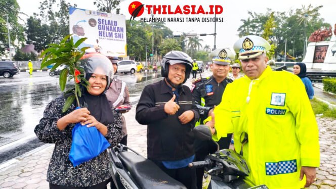 
					Tingkatkan Kesadaran Keselamatan Berkendara, Ditlantas Polda Riau Gencarkan Sosialisasi dan Green Policing