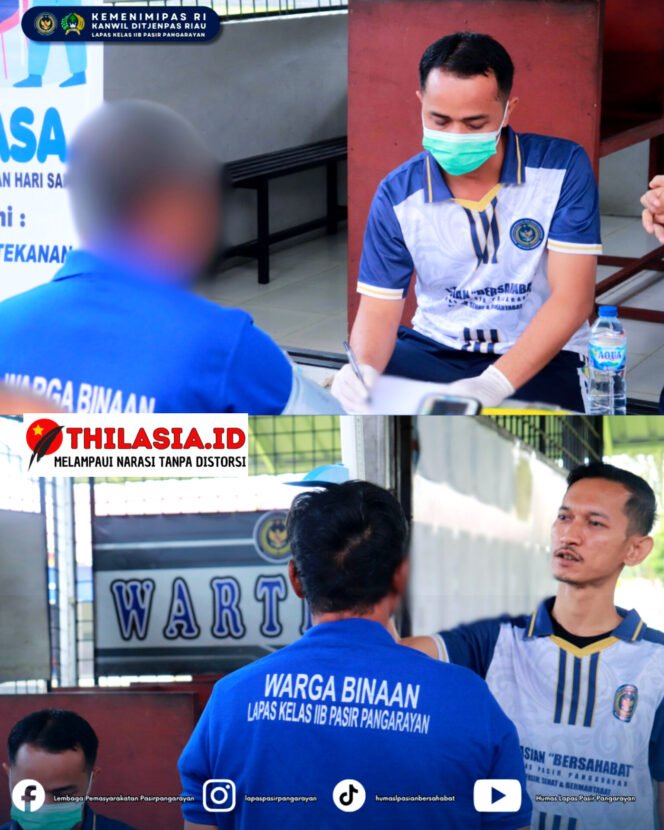 
					Lewat Program PERKASA, Lapas Pasir Pangarayan Perkuat Layanan Kesehatan bagi Warga Binaan