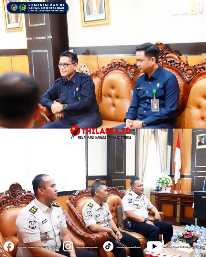 
					Perkuat Sinergitas Antar Penegak Hukum, Lapas Pasir Pangarayan Sambangi PN Pasir Pengaraian