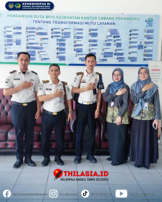 
					Perkuat Layanan Kesehatan Warga Binaan, Lapas Pasir Pangarayan Jalin Koordinasi dengan BPJS Kesehatan