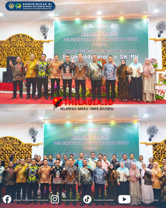 
					Perkuat Sinergi Antarinstansi, Kalapas Pasir Pangarayan Hadiri Ramah Tamah Kajari Rohul Baru